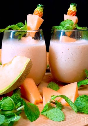 A picture of MUSKMELON SHAKE🍈.