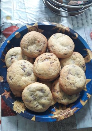 Une photo de Recette 1 - COOKIES AU CHOCOLAT 🍪