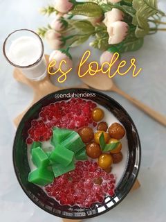 Foto resep Es loder 💚