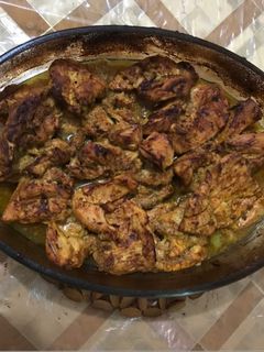 صورة لوصفة صدور الدجاج المتبلة بالفرن