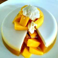A picture of Thai Mango Coconut Pudding.