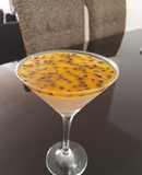 Postre de maracuyá