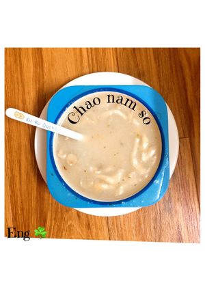 Hình của món Cháo nấm sò.