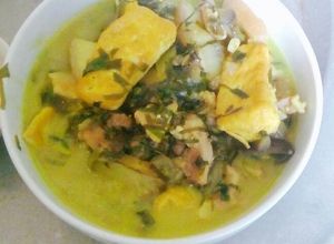 Hình của món Cà tím om đậu phụ thịt heo.