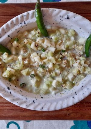 A picture of Chopped Cucumber Salad.