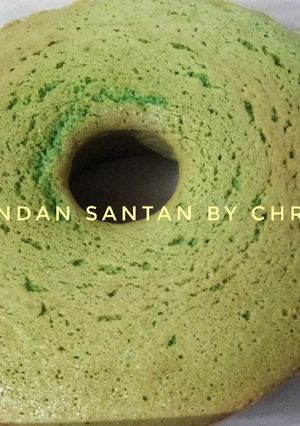 Foto resep 4. Bolu Pandan Santan