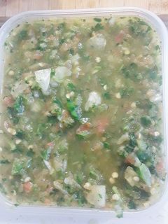 Una foto de Salsa pico de gallo