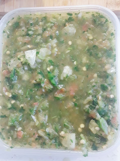 Una foto de Salsa pico de gallo
