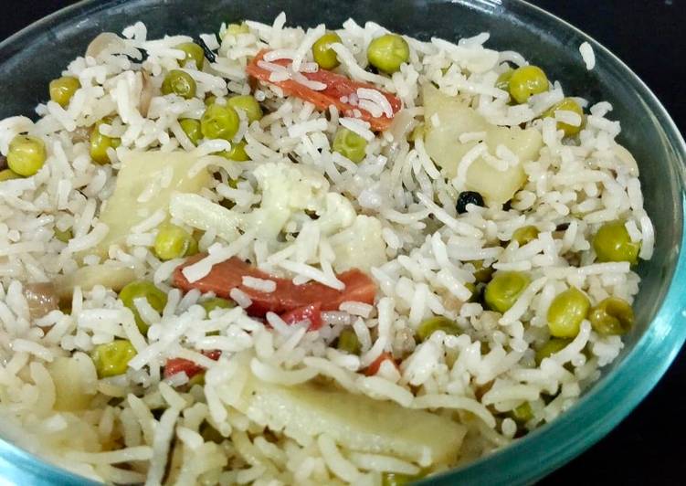 Easiest Way to Make Quick Vegetables Pulao