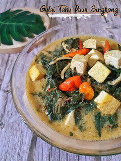 Foto resep Gulai Tahu Daun Singkong