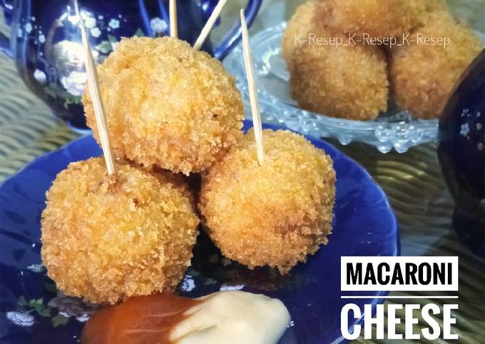 Cara Gampang Membuat Macaroni cheese ball Anti Gagal