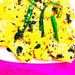 A picture of Dhokla.