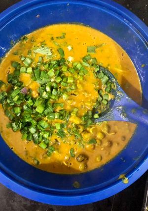 A picture of Hare chane ki sabji.