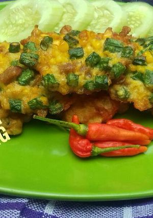 Foto resep Bakwan jagung kacang panjang (#pr_kacangpanjang)