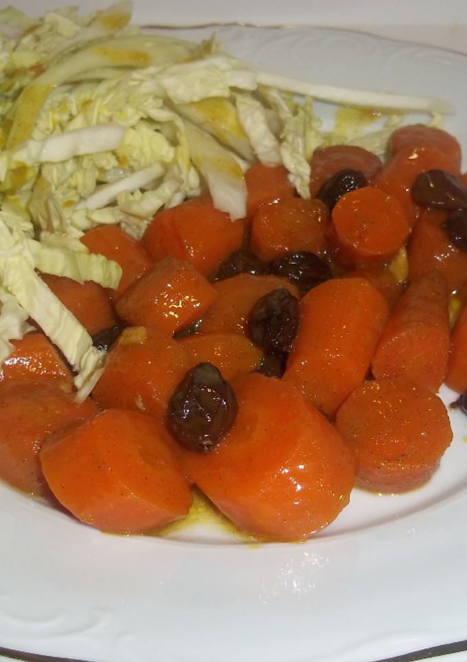 Una foto de Carlotas especiadas y col cruda