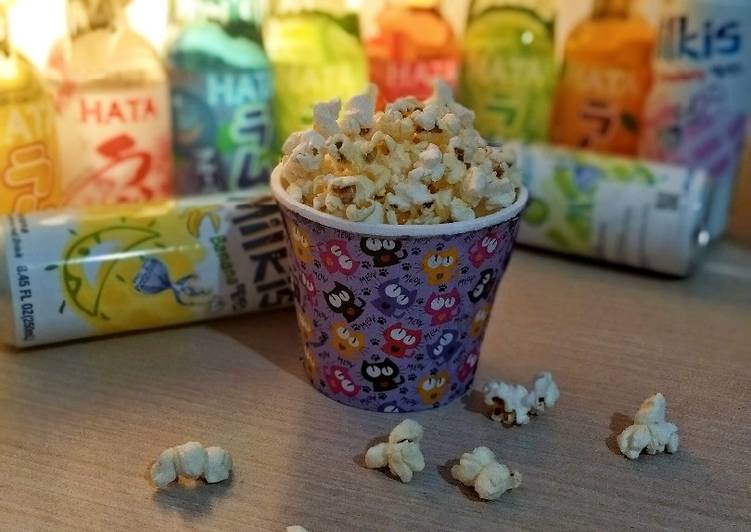 Resep Pop corn extra butter🍂 yang Enak Banget