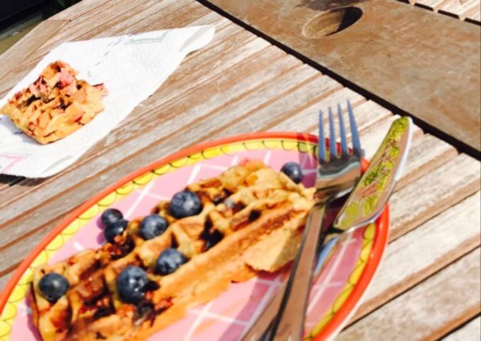 Steps to Prepare Ultimate Oats waffles