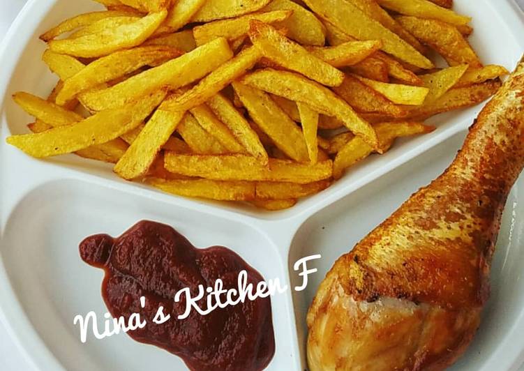 Any-night-of-the-week Chicken and chips