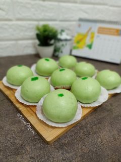 Foto resep Bakpao Pandan
