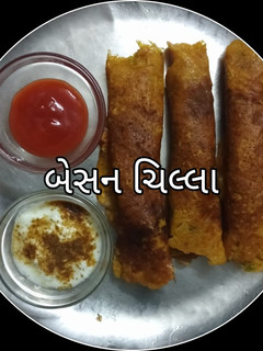 બેસન ચીલા (Besan Chila Recipe in Gujarati) રેસીપી મુખ્ય ફોટો