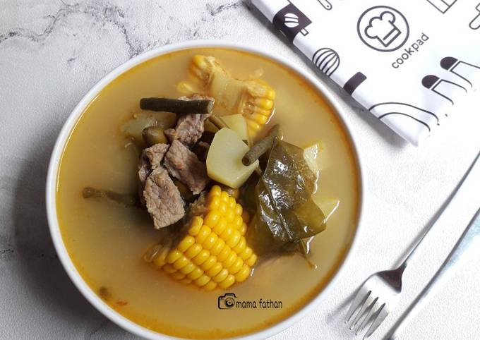 Bagaimana Membuat Sayur goreng asem daging sapi, Menggugah Selera