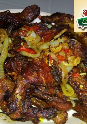 A picture of Peppered chicken.