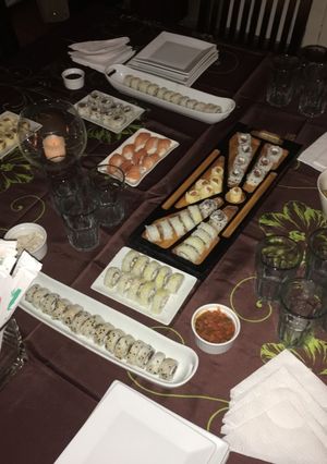 Una foto de Sushi
