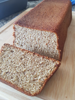 Una foto de Pan de banano con harina de almendras (paleo-gluten free)