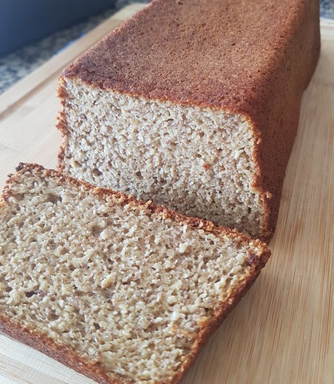 Una foto de Pan de banano con harina de almendras (paleo-gluten free)