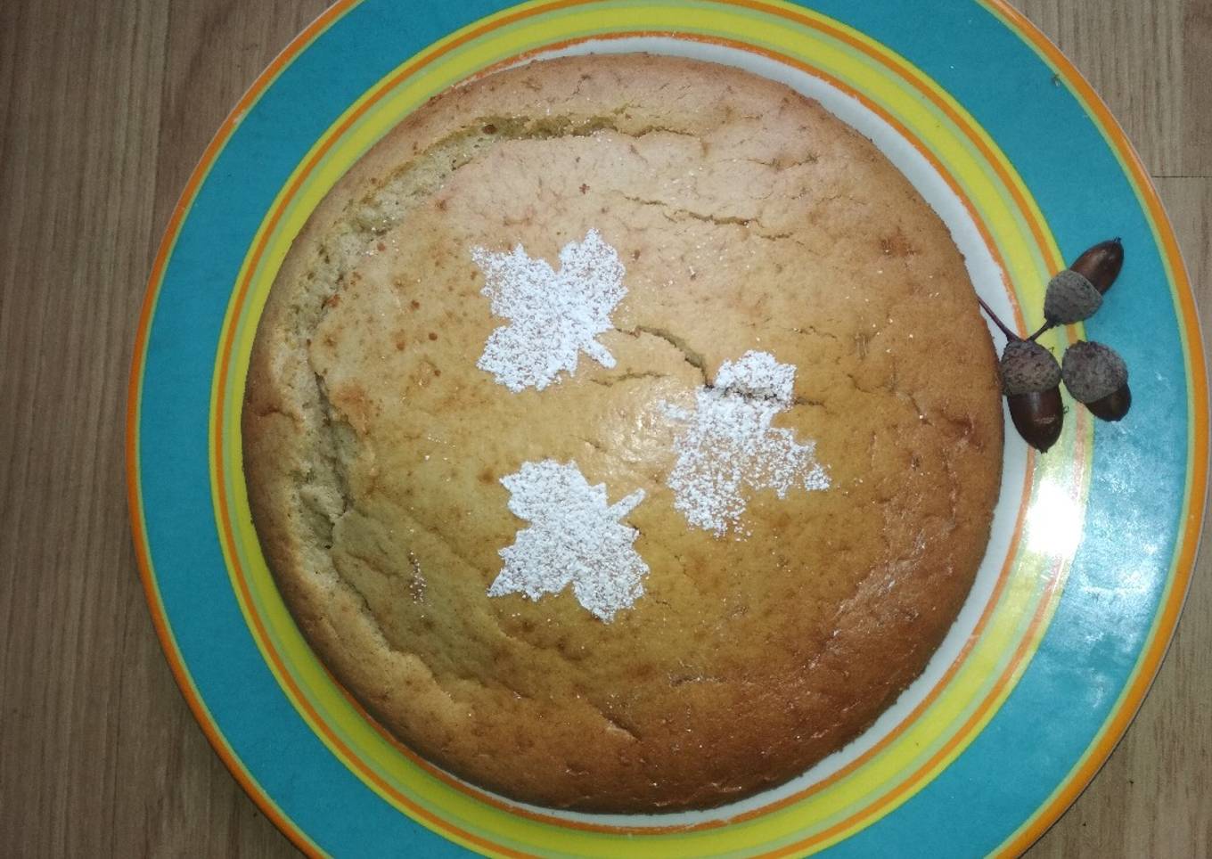 Bizcocho otoñal de calabaza