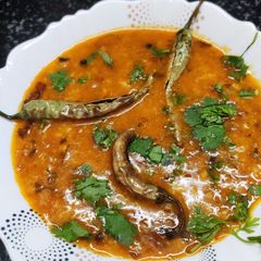 Yellow moong daal tadka A picture of Yellow moong daal tadka.