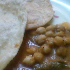 A picture of Spicy Channa Curry.