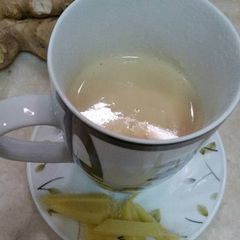 A picture of Ginger Milk tea.