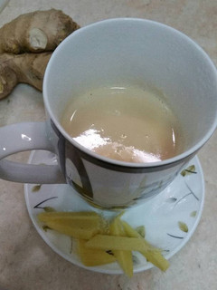 A picture of Ginger Milk tea.