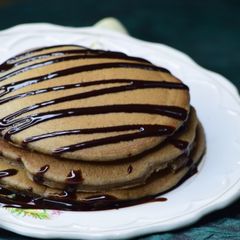 A picture of Ramzan Special : Chocolate Pancakes for Suhoor / Iftar.