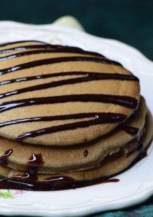 A picture of Ramzan Special : Chocolate Pancakes for Suhoor / Iftar.