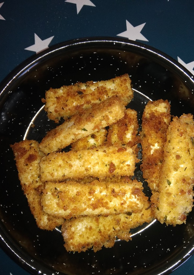 Una foto de Fingers de tofu