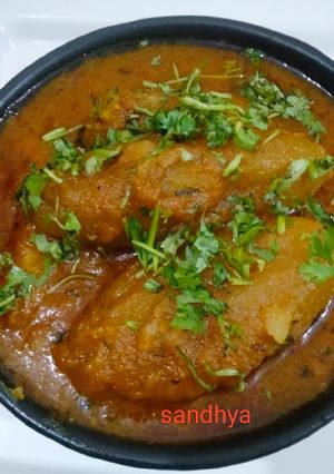 A picture of आलू परवल की सब्जी.