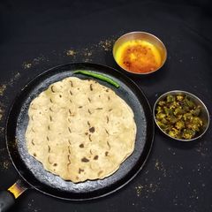 A picture of Khoba roti.
