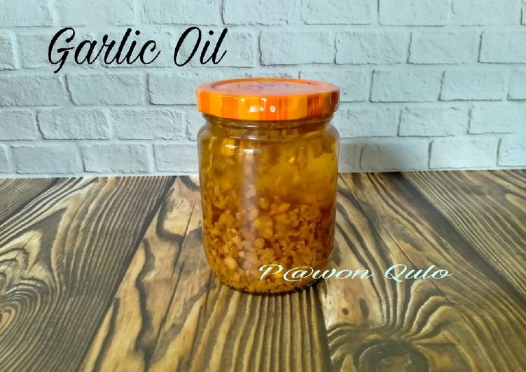 Cara Memasak Garlic Oil / Baceman Bawang Putih yang Menggugah Selera!