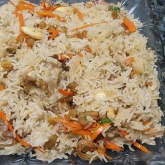 A picture of Afgani Pulao.
