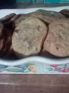 A picture of Chocolate chip cookies.