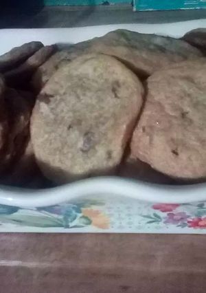 A picture of Chocolate chip cookies.