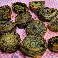 A picture of Phari patrodu...yummy and crispy.