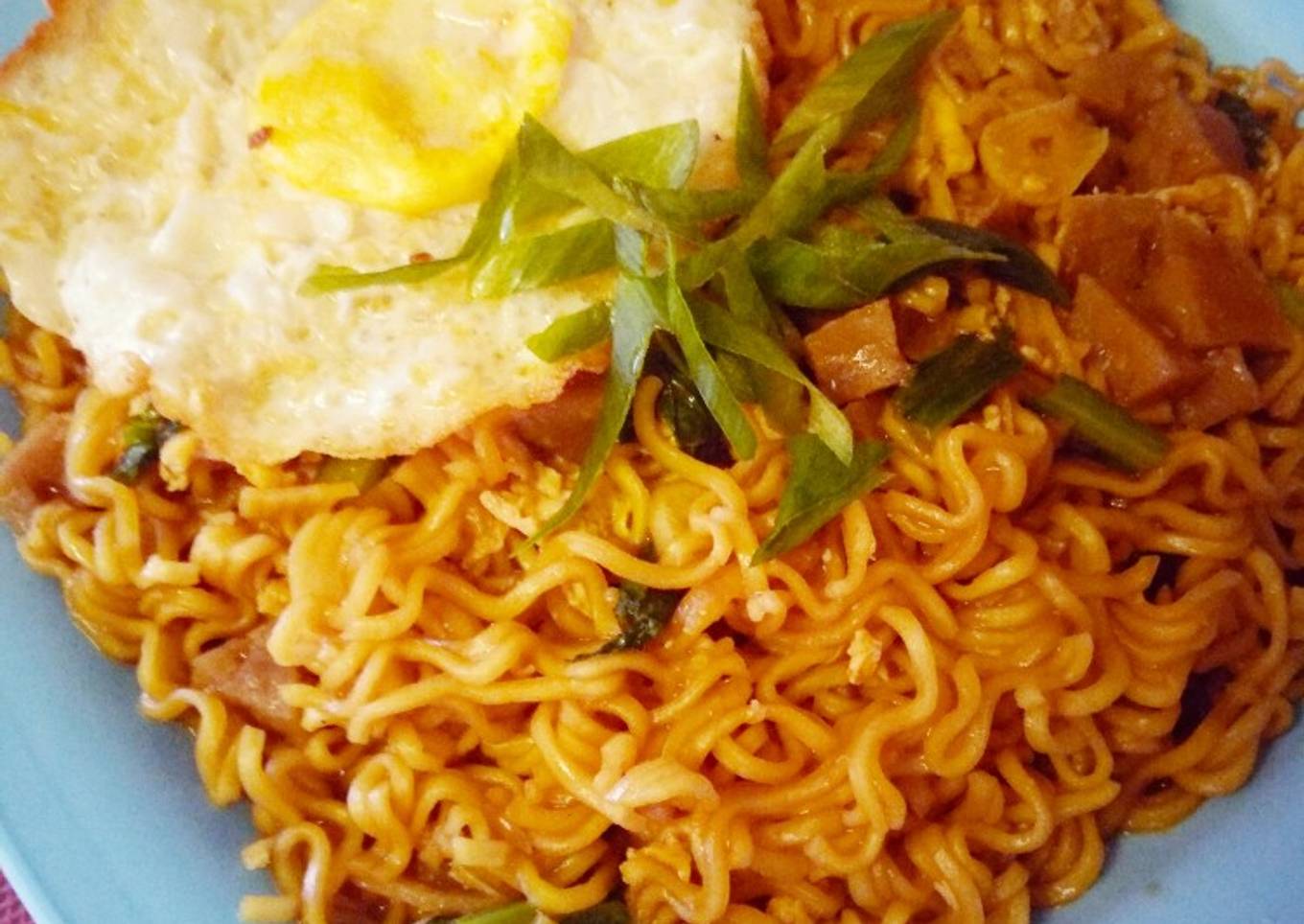 Mie tektek rumahan