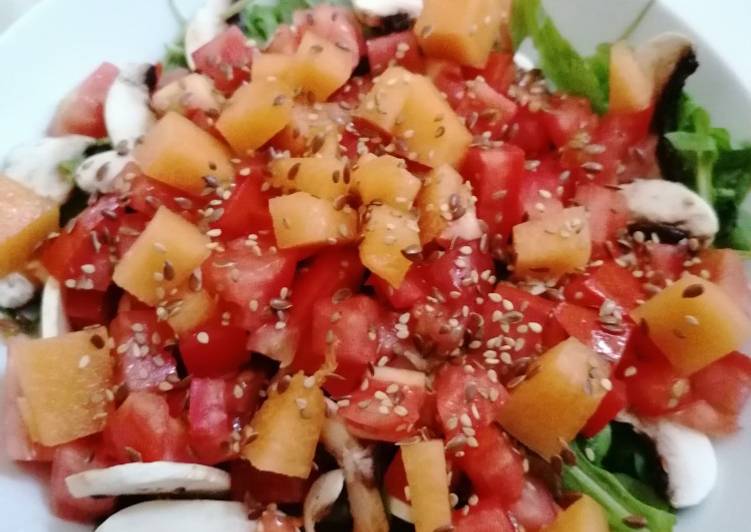 Comment a Preparer Rapide Salade végétarienne