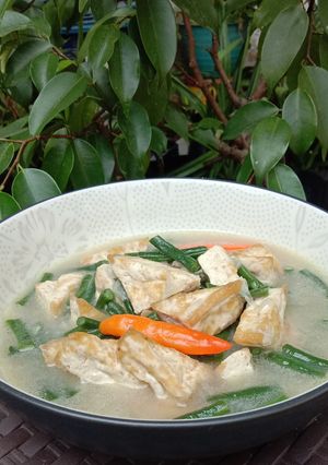Foto resep Lodeh Tahu Kacang Panjang