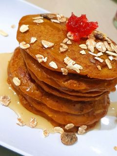 Foto resep Butternut Pumpkin Pancake simple
