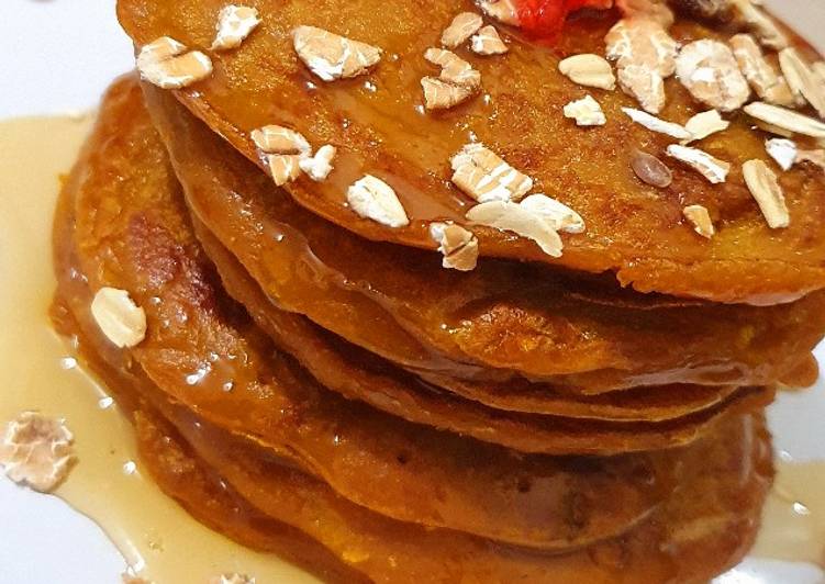 Butternut Pumpkin Pancake simple