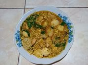 Gambar seblak kuah pedas mie bakso